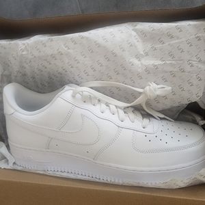 Brand New White Air Force 1, Size 15